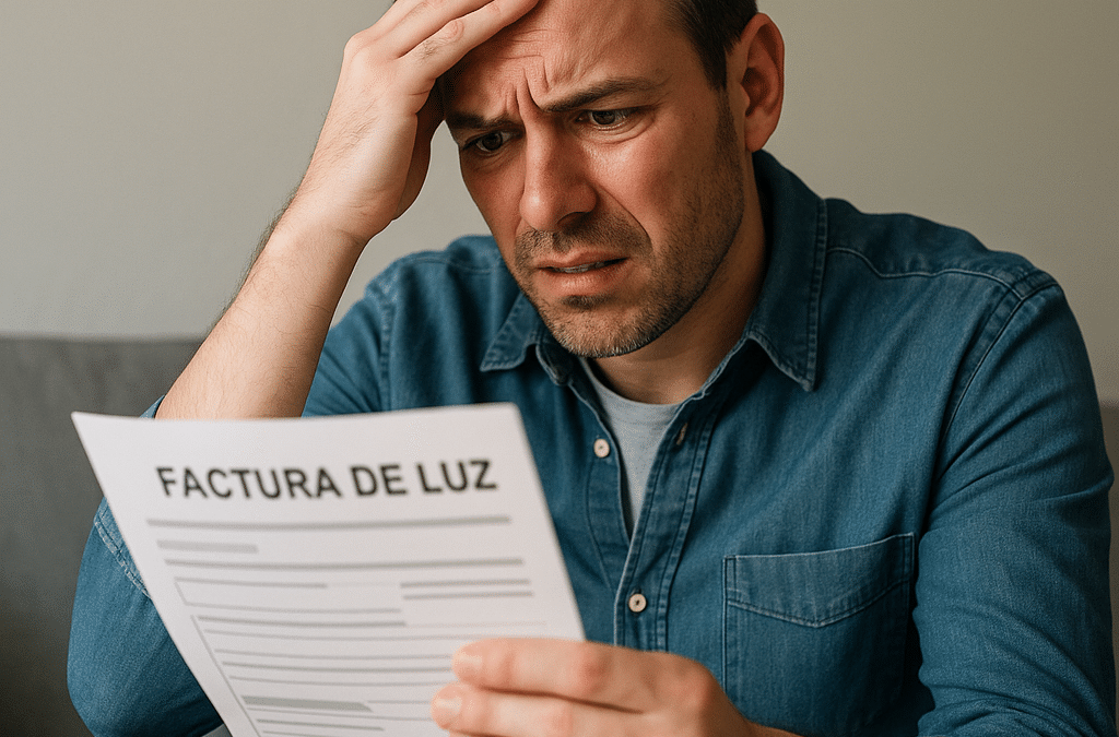 Cómo actuar frente a una factura de luz excesiva